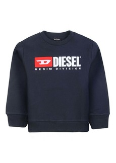 Diesel Navy Logo Sweatshirt