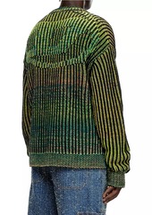 Diesel Oakland Ombré Wool-Blend Cardigan