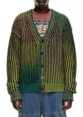 Diesel Oakland Ombré Wool-Blend Cardigan