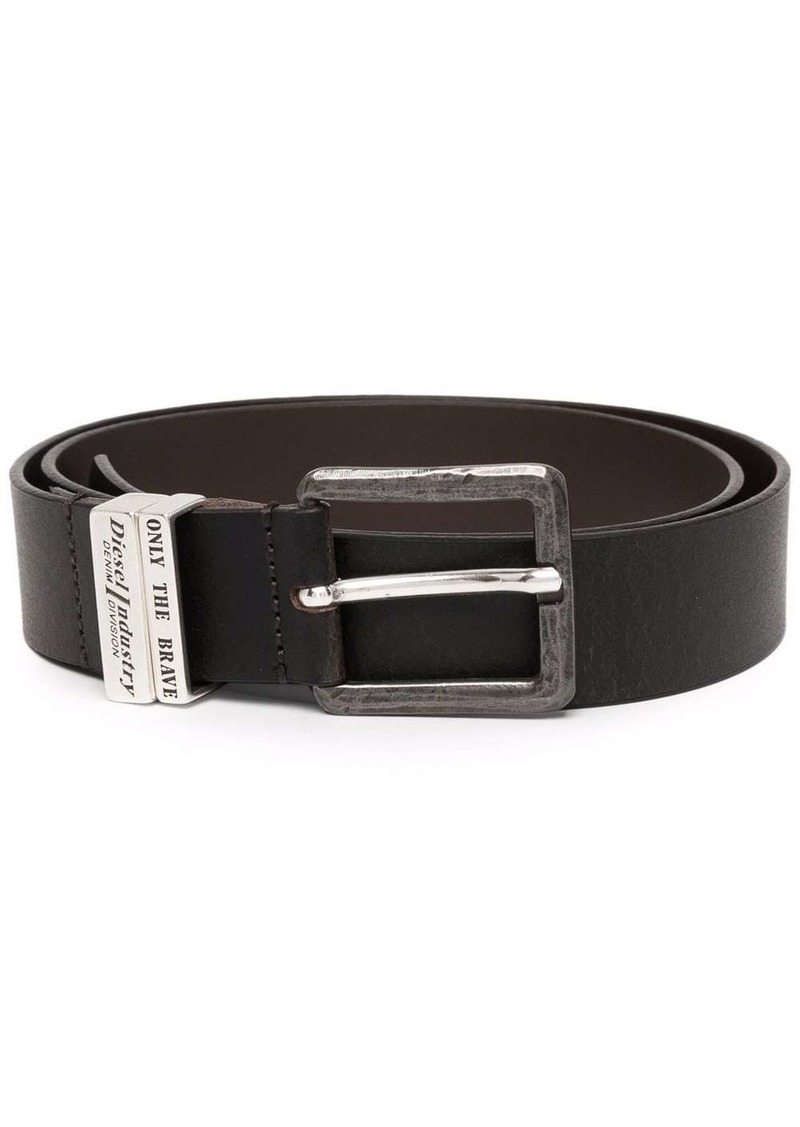 Diesel B-Guarantee-A leather belt