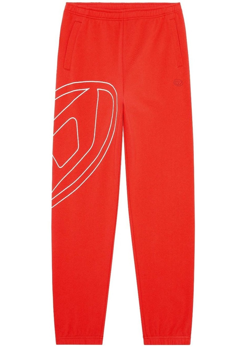 Diesel P-Marky-Megoval-D cotton track pants