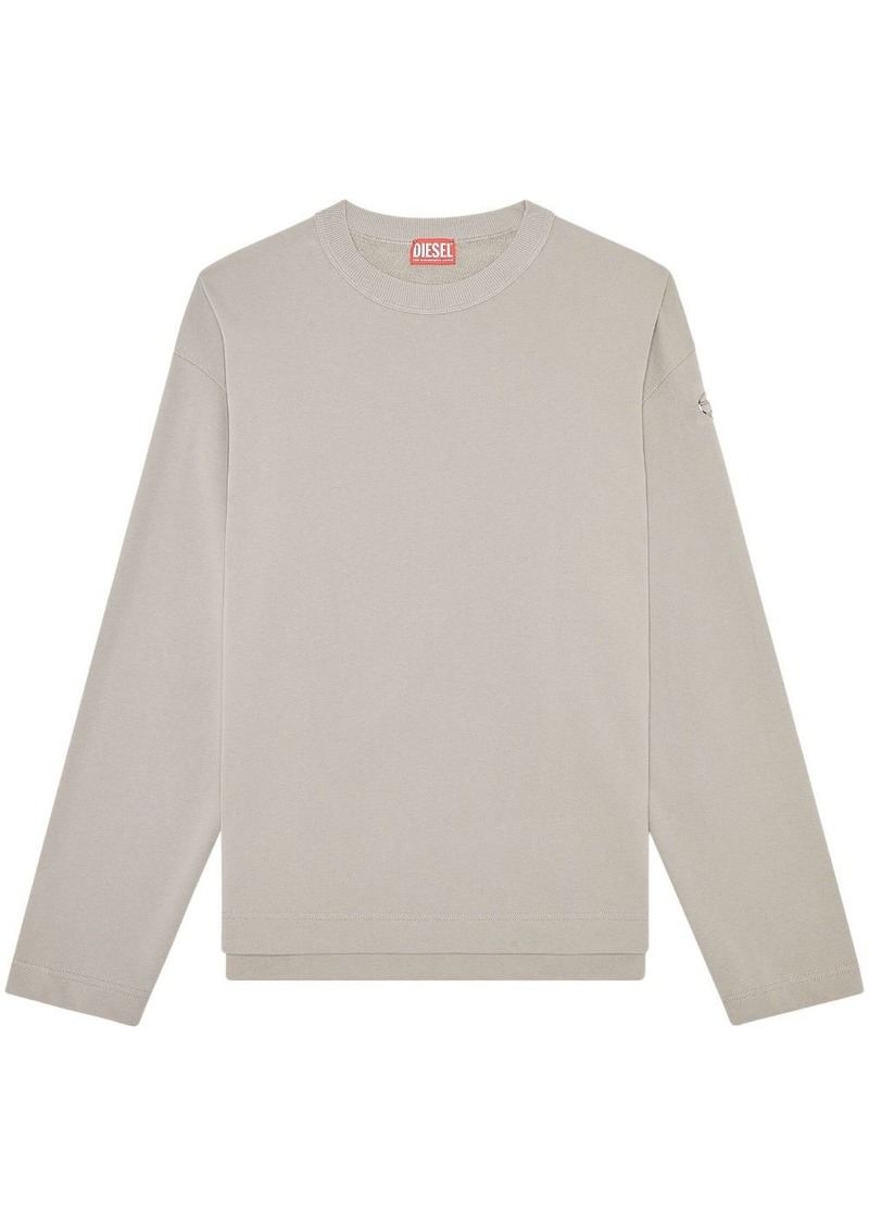 Diesel S-Macsis-Od cotton sweatshirt