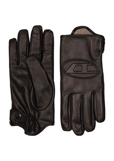 Diesel Oval-d Soft Napa Leather Gloves