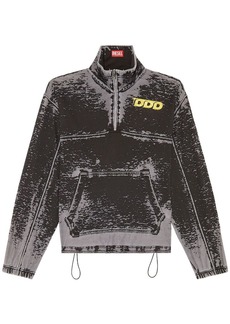 Diesel S-Alute short-zip sweatshirt
