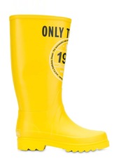 Diesel printed welly boots