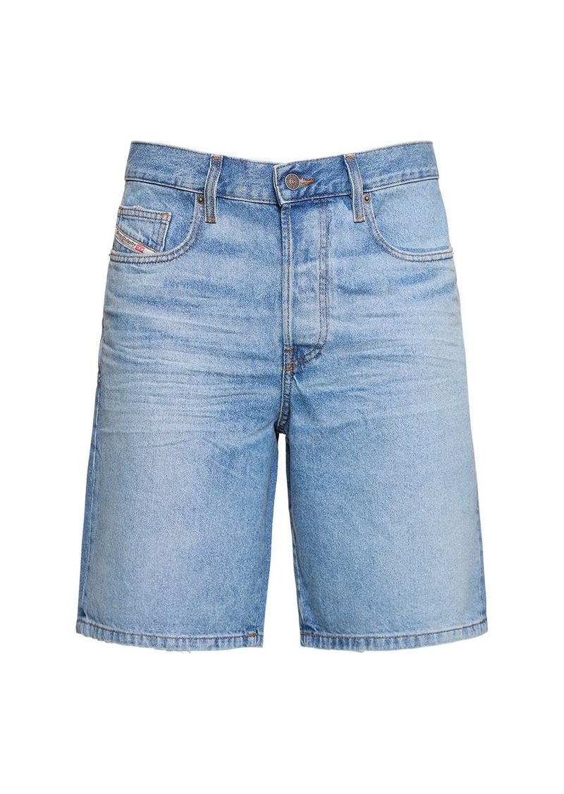 Diesel Regular Viscose Denim Shorts