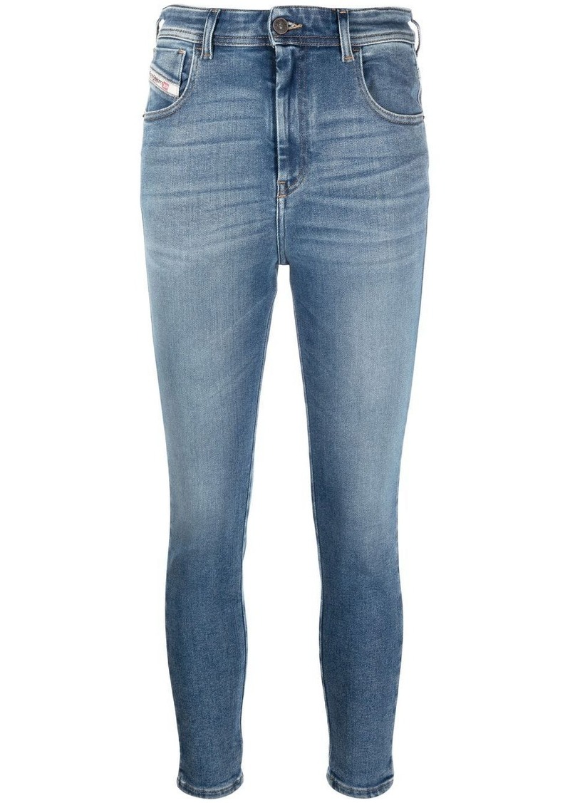 Diesel Slandy cropped skinny jeans
