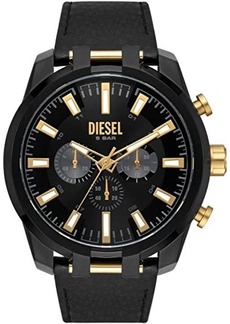 Diesel Split Leather Watch - DZ4610