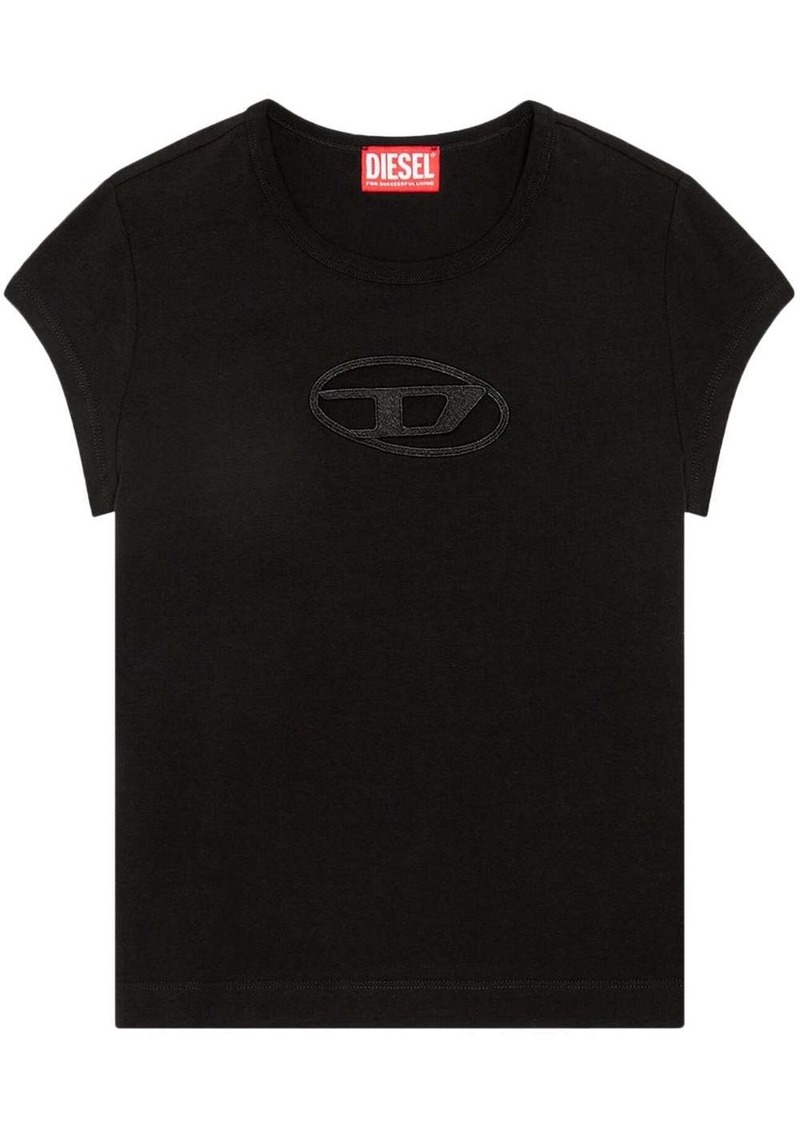 Diesel T-Angie cut-out logo T-shirt