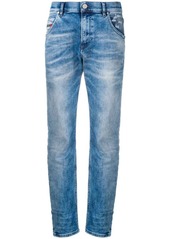 Diesel tapered low rise jeans