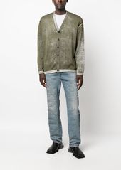 Diesel v-neck cotton cardigan