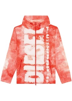 Diesel J-Warrett watercolour-effect jacket