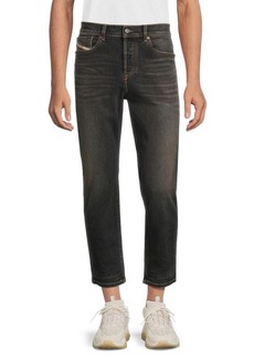 Diesel Whiskered Faded Jeans