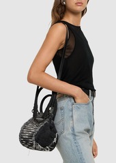 Diesel Xs D-vina Washed Denim Top Handle Bag