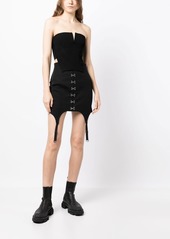 Dion Lee angled rib bustier corset