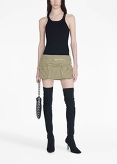 Dion Lee belted-waist mini skirt