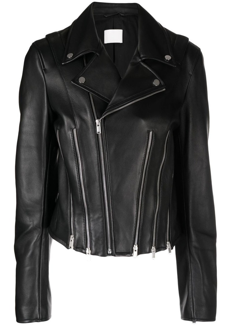 Dion Lee Corset leather biker jacket