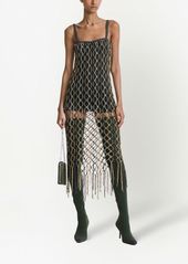 Dion Lee crochet-knit layered dress