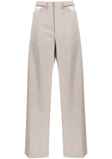 Dion Lee cut-out wool trousers