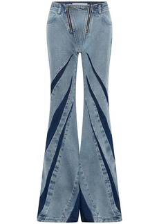 Dion Lee Darted flared jeans