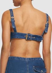 Dion Lee Denim Bra Top