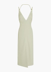 Dion Lee - Open-back woven midi dress - Green - UK 12