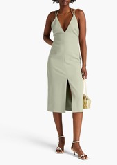 Dion Lee - Open-back woven midi dress - Green - UK 12