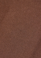 Dion Lee - Stretch-knit mini dress - Brown - UK 6