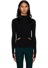 Dion Lee Black Interlink Turtleneck