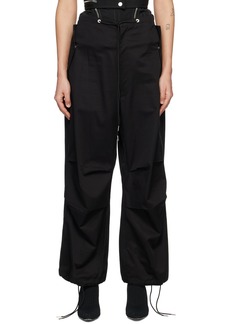 Dion Lee Black Parachute Trousers