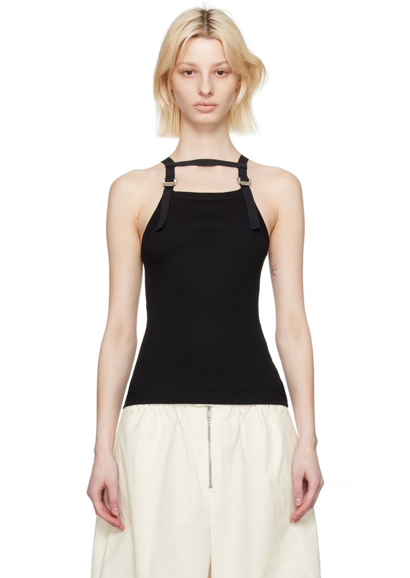 Dion Lee Black Safety Harness Tank Top