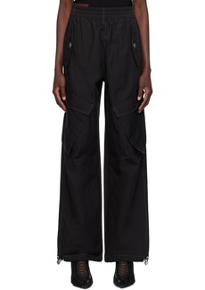 Dion Lee Black Snap Trousers