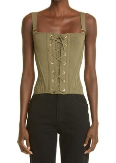 Dion Lee Body-Con Knit Corset Top