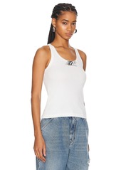 Dion Lee Dle Lace Rib Tank Top