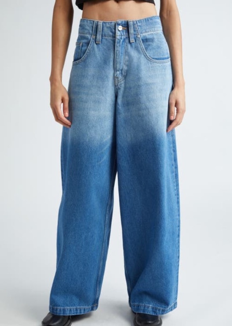 Dion Lee Faded Baggy Jeans