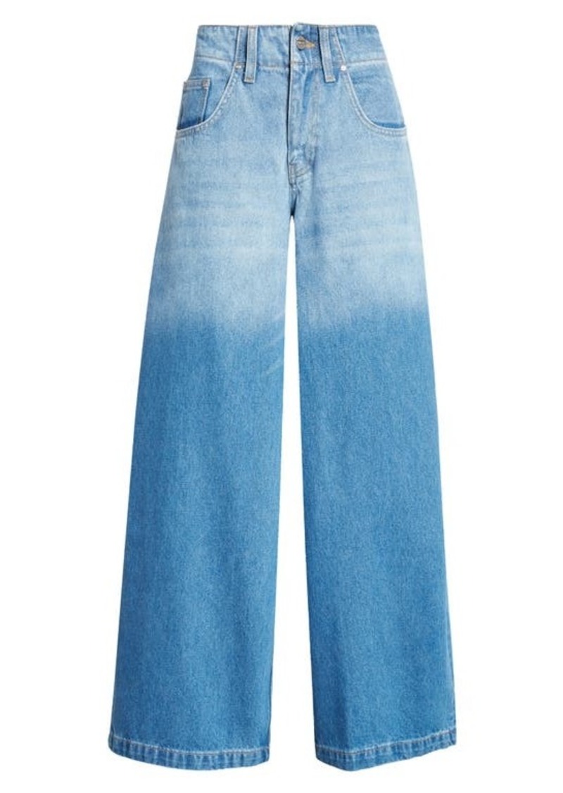 Dion Lee Faded Baggy Jeans