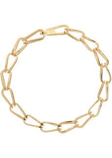 Dion Lee Gold Giant Cage Necklace