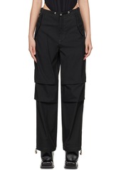 Dion Lee Gray Parachute Trousers