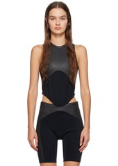 Dion Lee Haydenshapes by Dion Lee SSENSE Exclusive Black & Gray Top