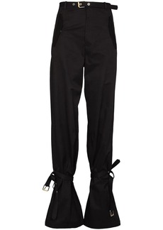 Dion Lee Blouson belted-detail trousers
