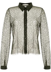 Dion Lee fitted lace shirt
