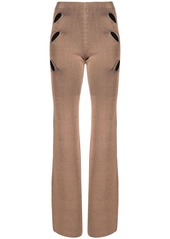 Dion Lee flared cut-out detail trousers