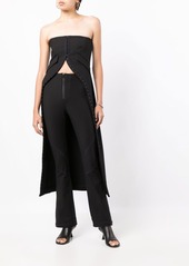 Dion Lee high-low corset top