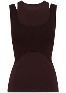 Dion Lee Interlink cut-out tank top