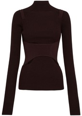Dion Lee Interlink Skivvy cut-out sweater