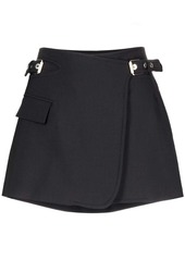 Dion Lee interlock A-line mini skirt