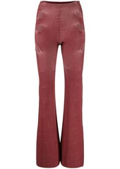 Dion Lee Lock slit-detail trousers