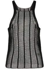 Dion Lee open-knit sleeveless top