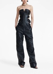 Dion Lee Padded Leaf corset top