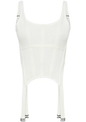 Dion Lee ribbed combat corset